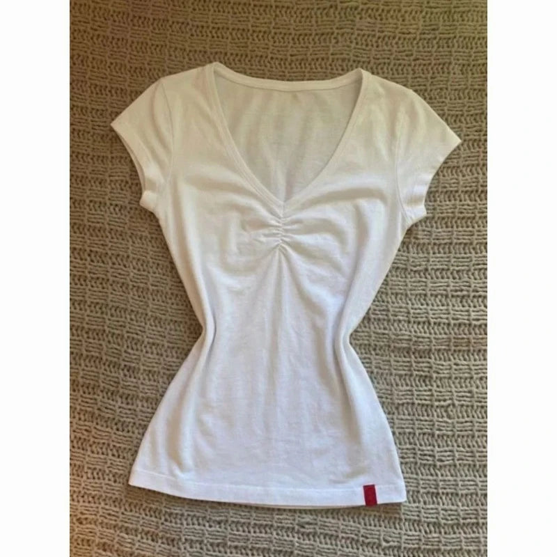 V-Neck Fitted T-Shirt